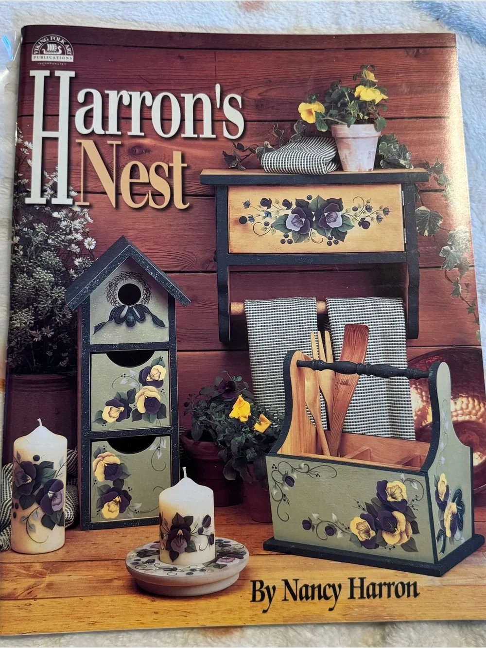 1999 Harron’s Best Decorative Painting Book Vintage Country Cottage